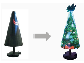 创意显示LED圣诞树